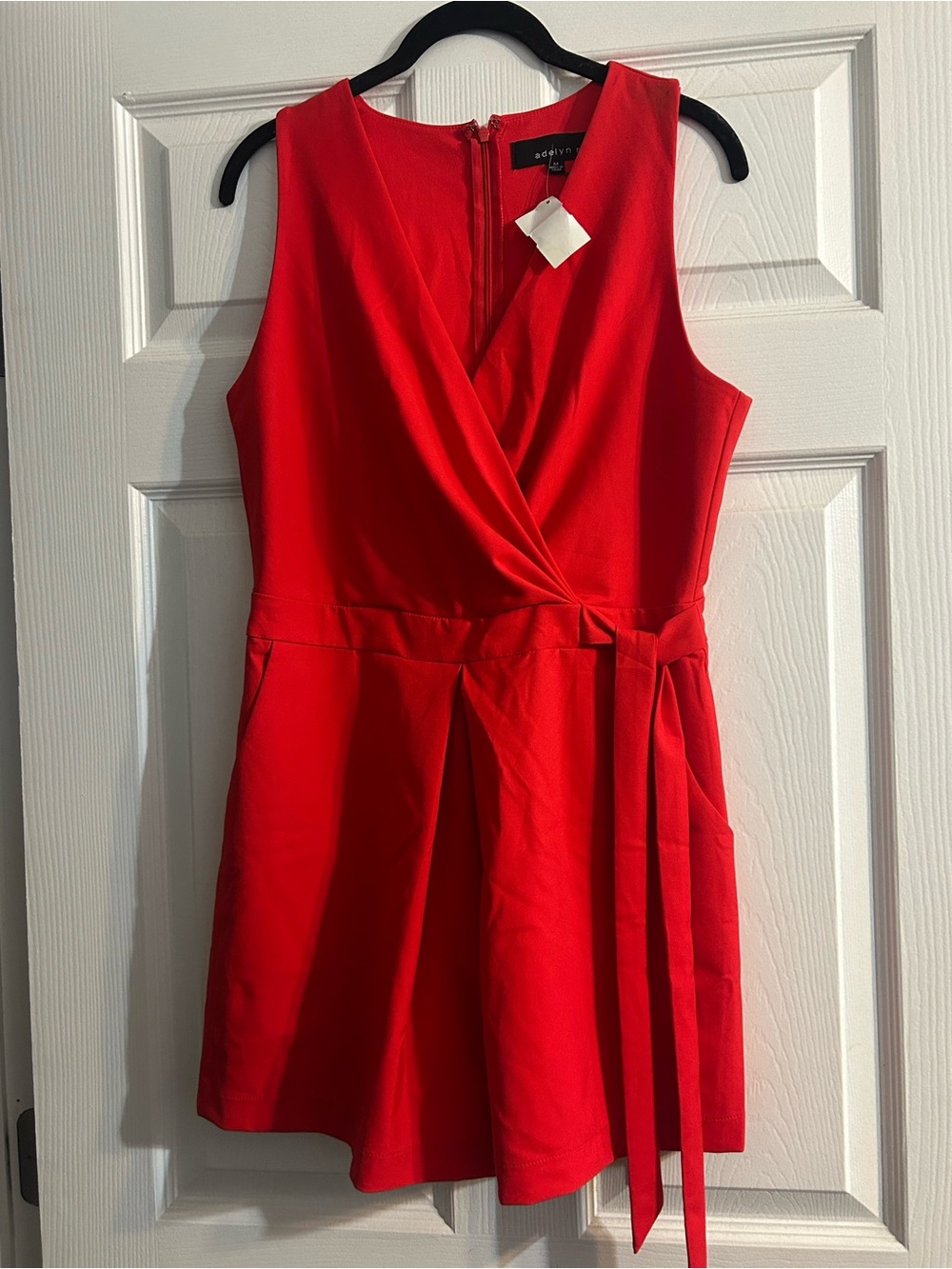 Tie Waist Short Romper